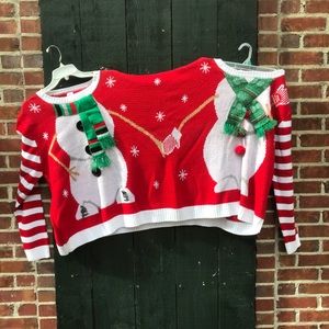 Large/xl NWT 2 person holiday time sweater